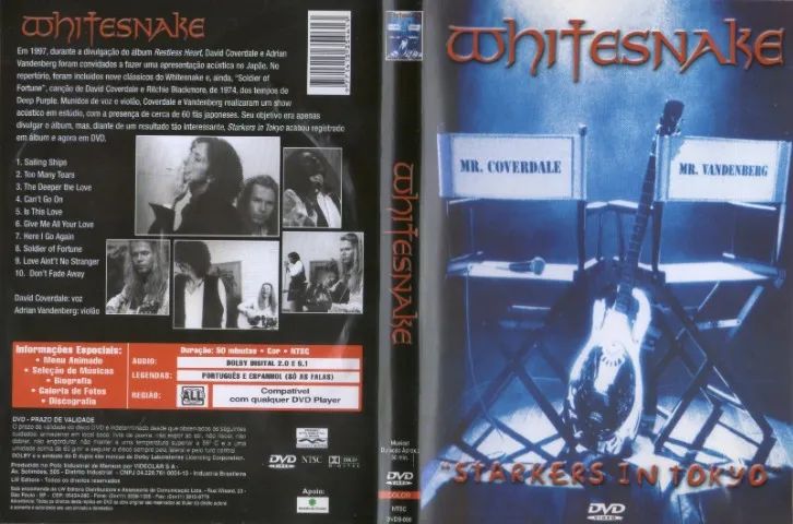 Dvd Whitesnake - Starkers In Tokyo - Foto 4