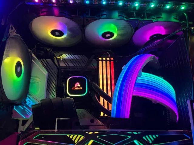PC GAMER Intel Core I9-10850K+3070 3 COOLERS+32GB+1TB SSD+WATER COOLER+CABOS LIAN LI - Foto 6