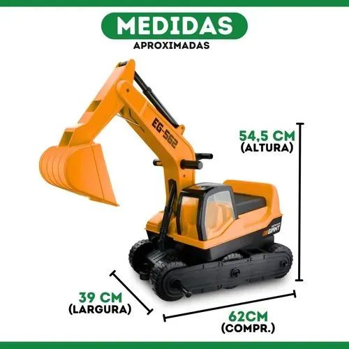 Mini Escavadeira Infantil - EG-562 - Foto 3