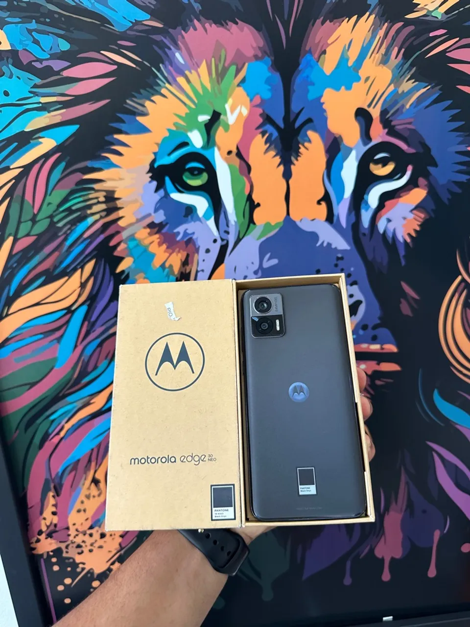 Motorola Edge 30 neo impecável na caixa