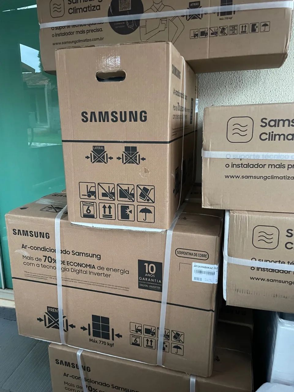 Ar Condicionado Split Samsung Inverter WindFree 12.000 BTUs Frio - Foto 2