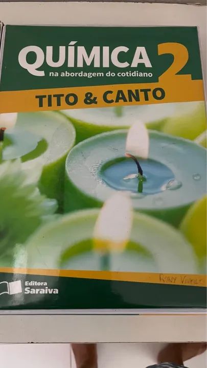 Coleção Moderna Plus Química Tito e canto - 1, 2 e3 - Foto 2