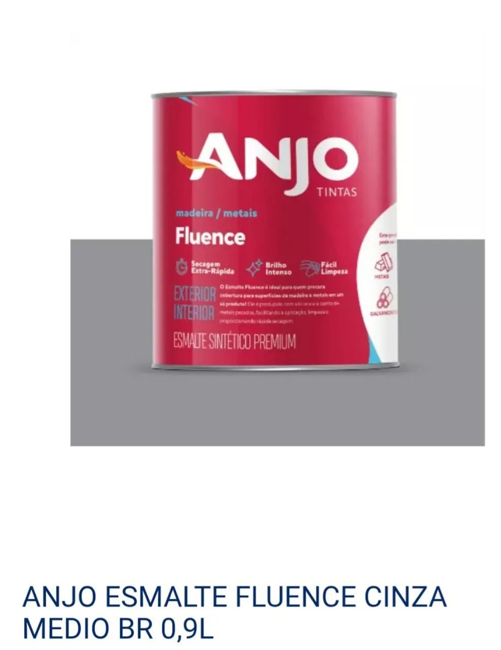 Tintas esmalte sintético da marca Anjo!