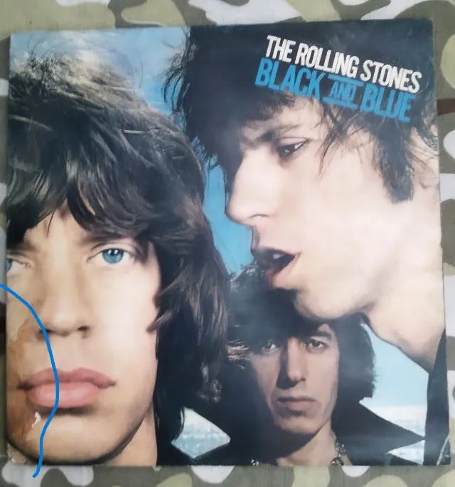 LP Vinil The Rolling Stones - Black And Blue P1976 VG/VG+