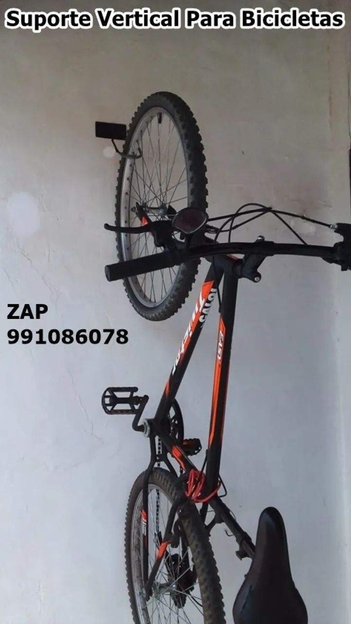 Suporte Vertical Para Bikes Novo