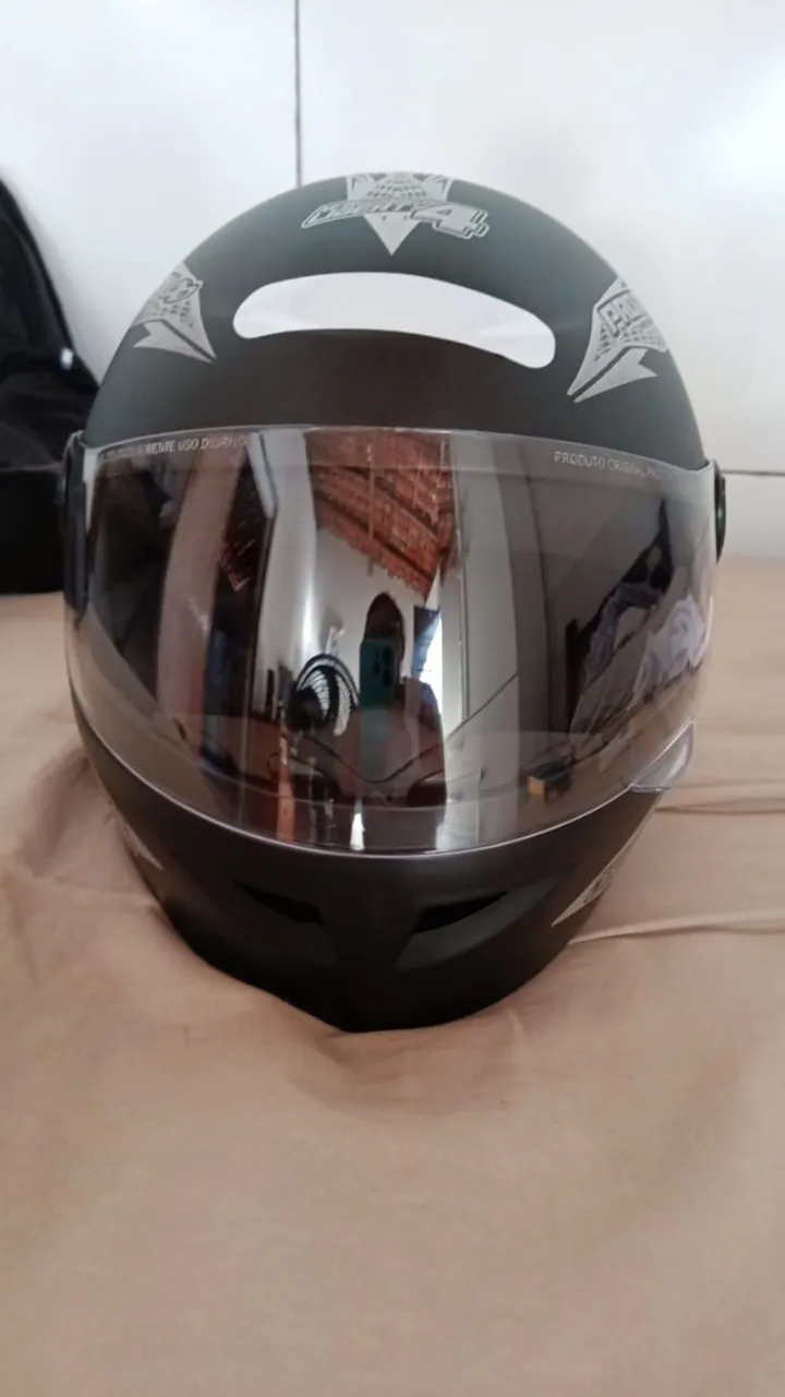 CAPACETE FECHADO PRO TORK NEW LIBERTY 4 SOLID PRETO