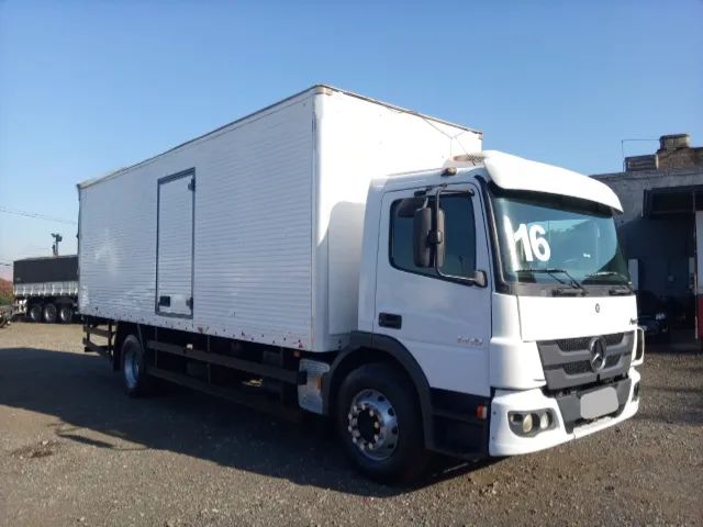 Mb Atego Bau 1419 Ano 2016