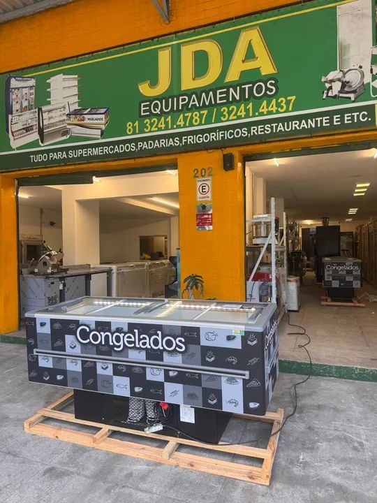 Ilha /freezer para congelados ou resfriado 2,00m Fricon-supermercado/padaria - Foto 3