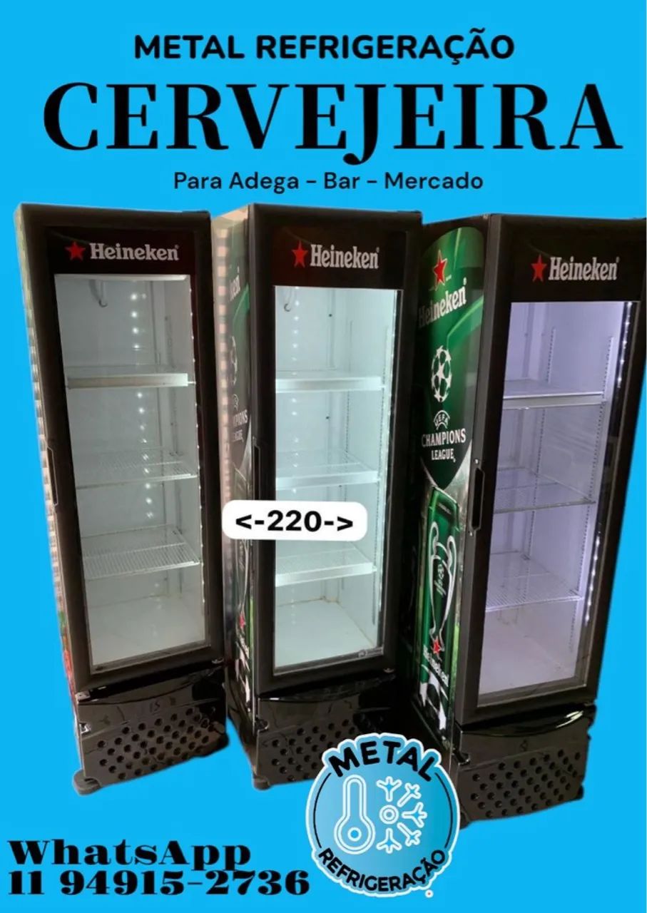 Cervejeira Expositora Slim 