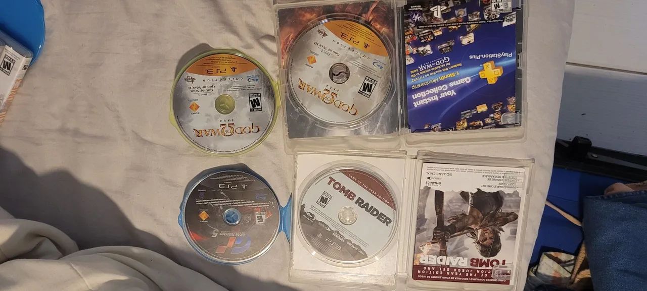 Troco ou vendo Jogos PS3 - God of War, Tomb Raider e outros