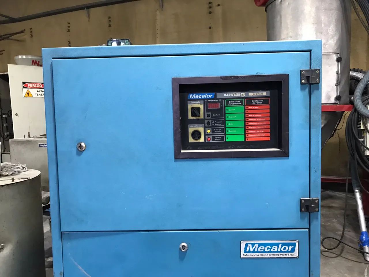 Unidade de água gelada / Chiller Mecalor 