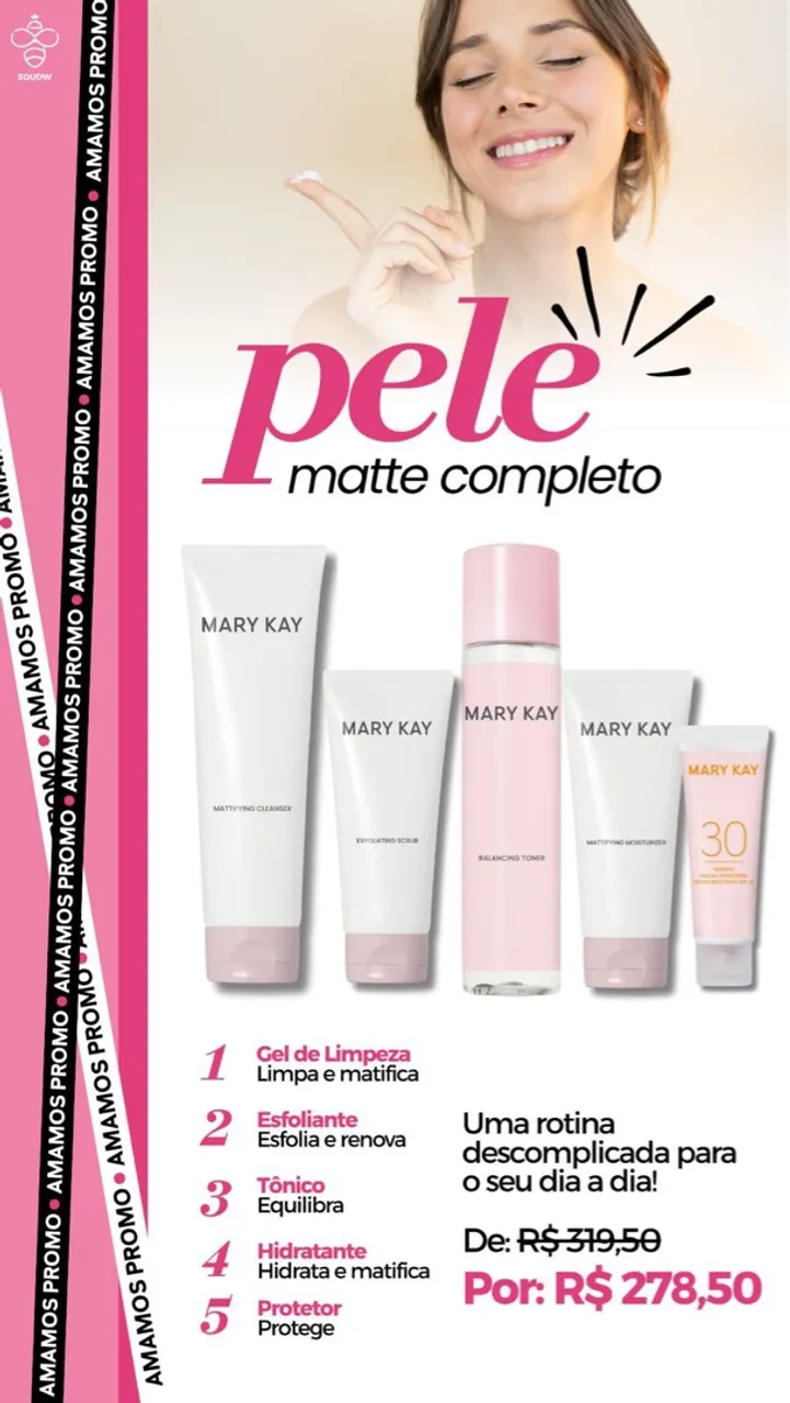 Kit Pele Matte Completo Mary Kay