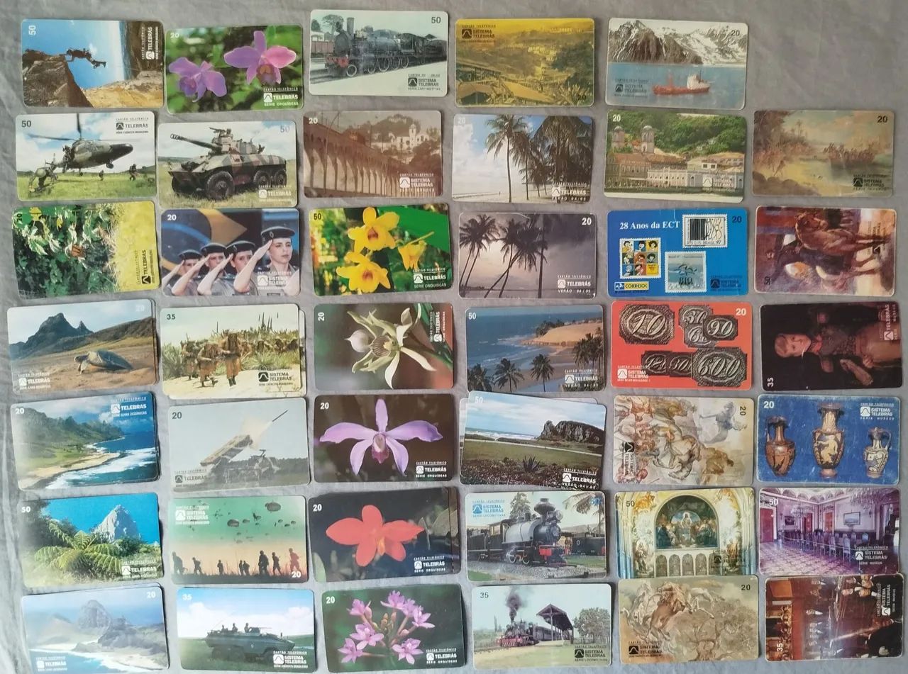 200 Cartões Telefônico