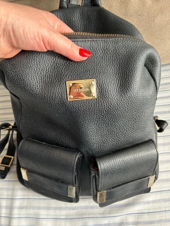 Mochila linda luz da lua média  - Foto 3