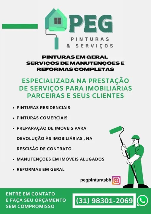 Pintura de imóveis para devolução 