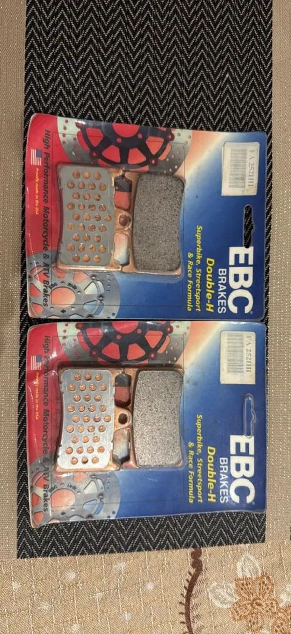 Pastilhas de freio EBC  para R1 ,R6,Tenere 1200