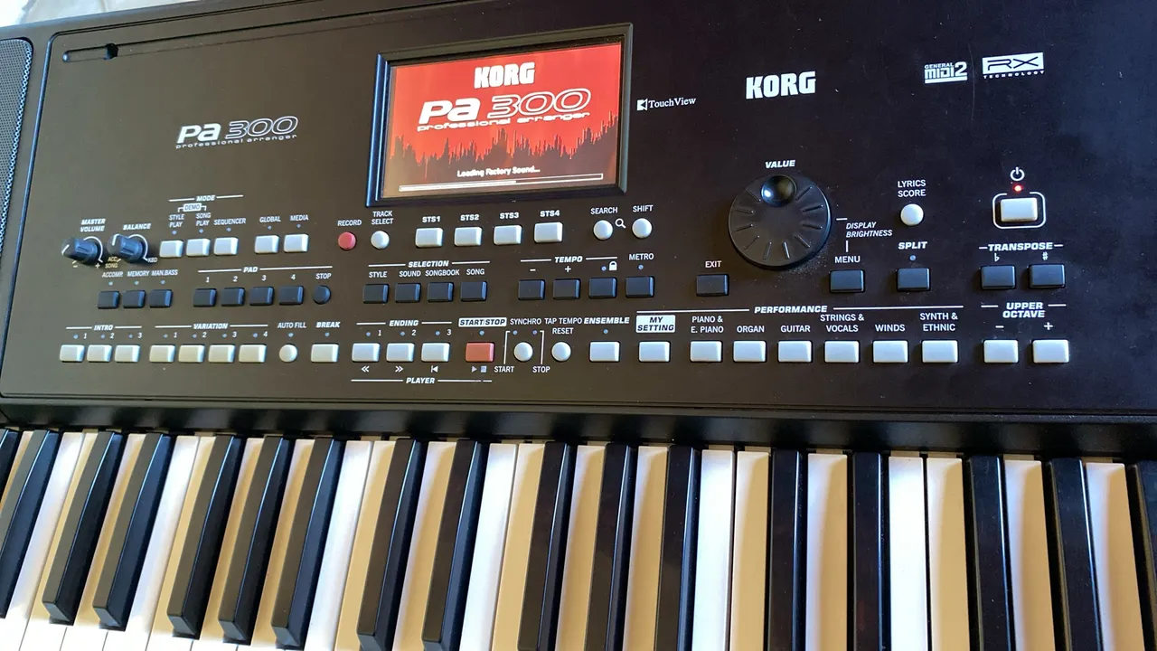 Teclado Korg Pa300 Professional Arranger - Teclado Profissional