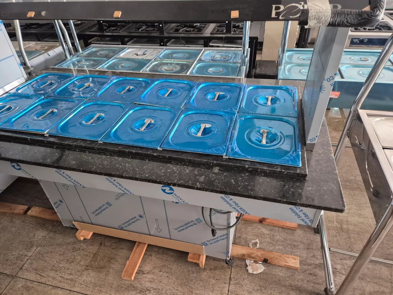 Mesa térmica , buffet , estufa , cuba , rechaud  - Foto 3