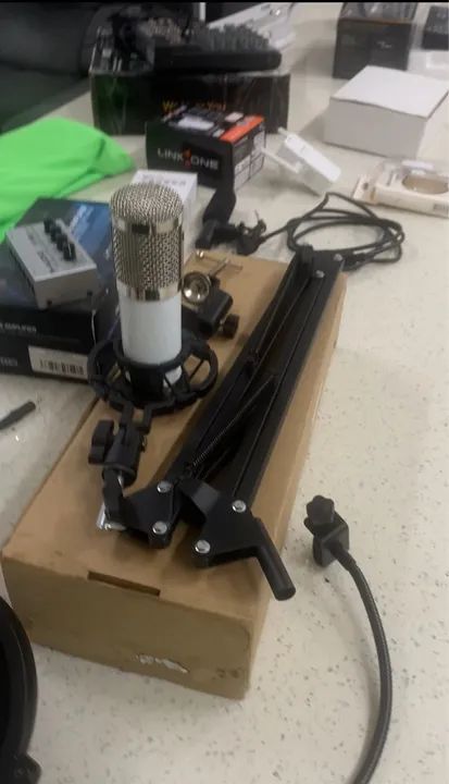 Kit de Streaming Completo - TV, Mixer, Microfone, Acessórios - Foto 6