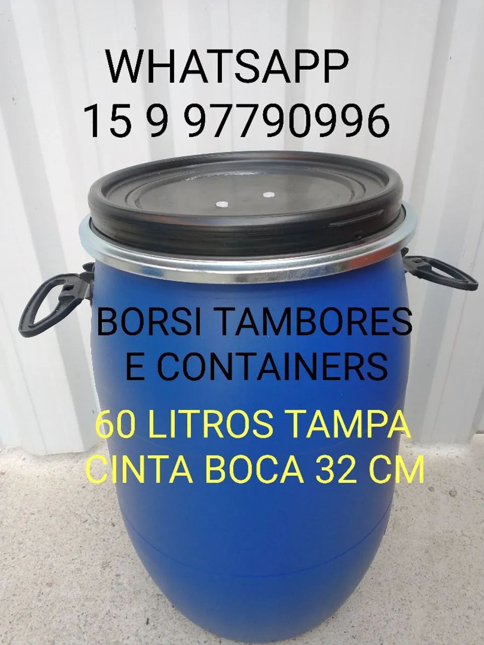 Container IBC 1000 Litros Bombona Tambor Plastico- Ótimo Estado - Foto 5