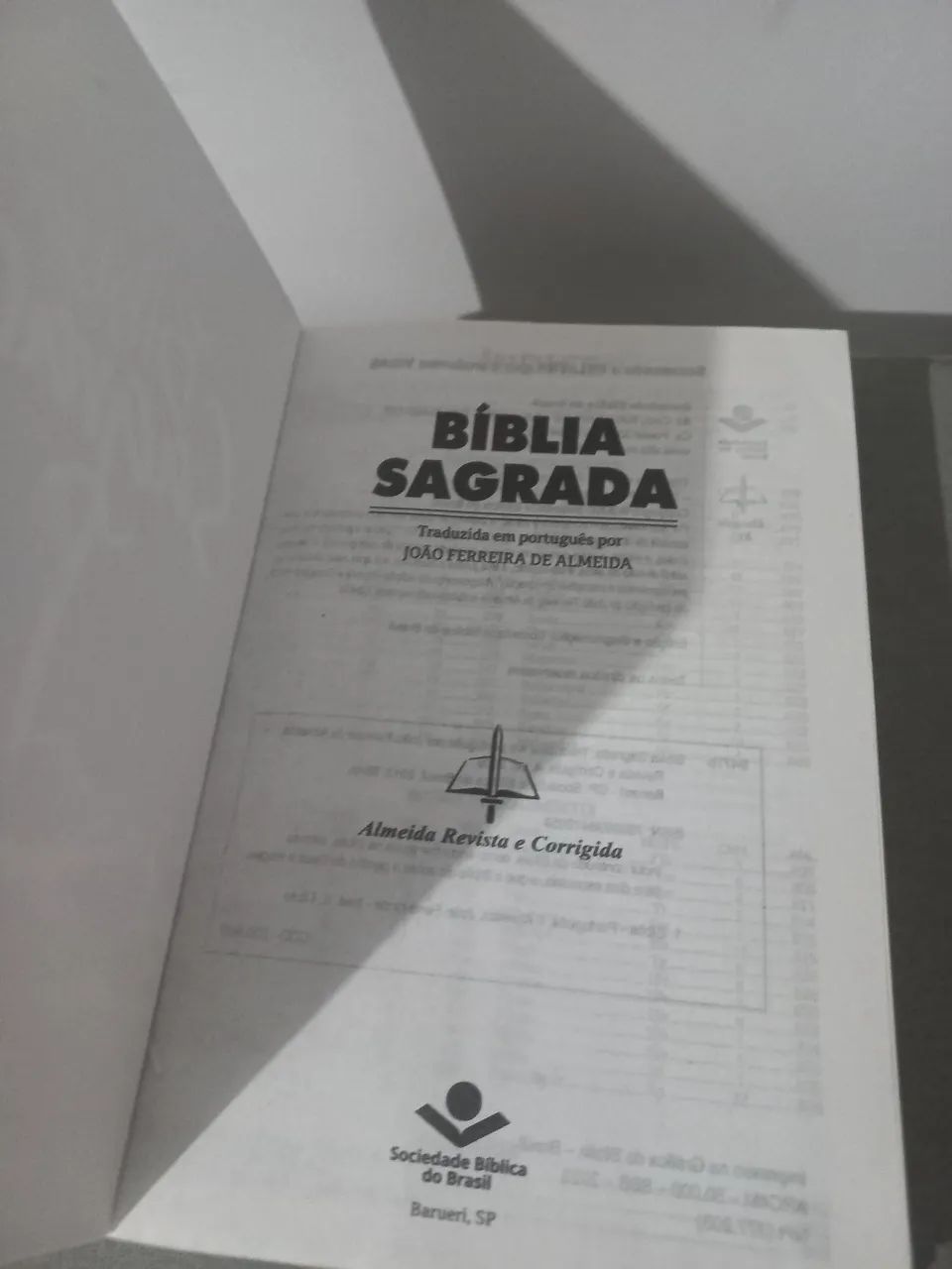 Bíblia Sagrada Almeida Revista e Corrigida - Foto 3