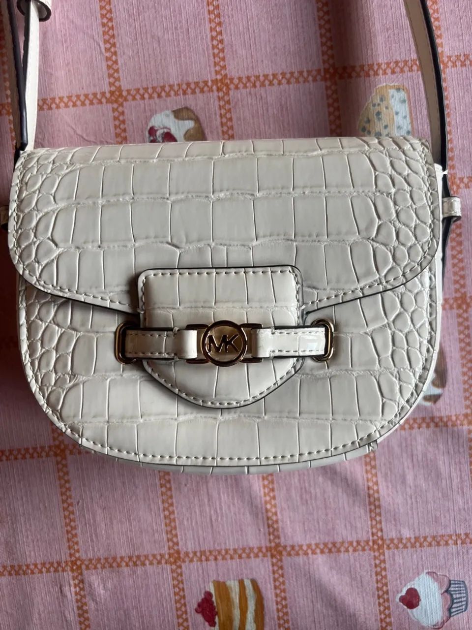 Bolsa de Ombro Croco Elegante
