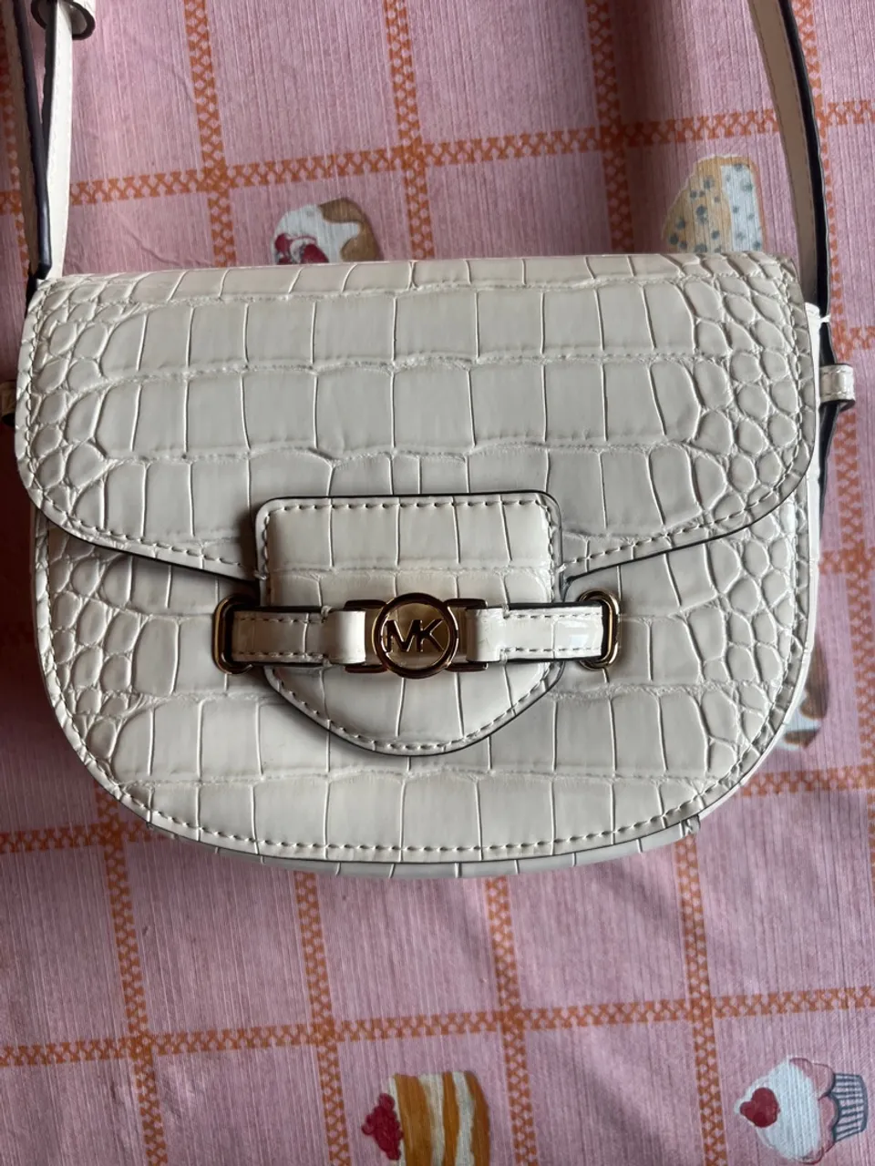 Bolsa de Ombro Croco Elegante