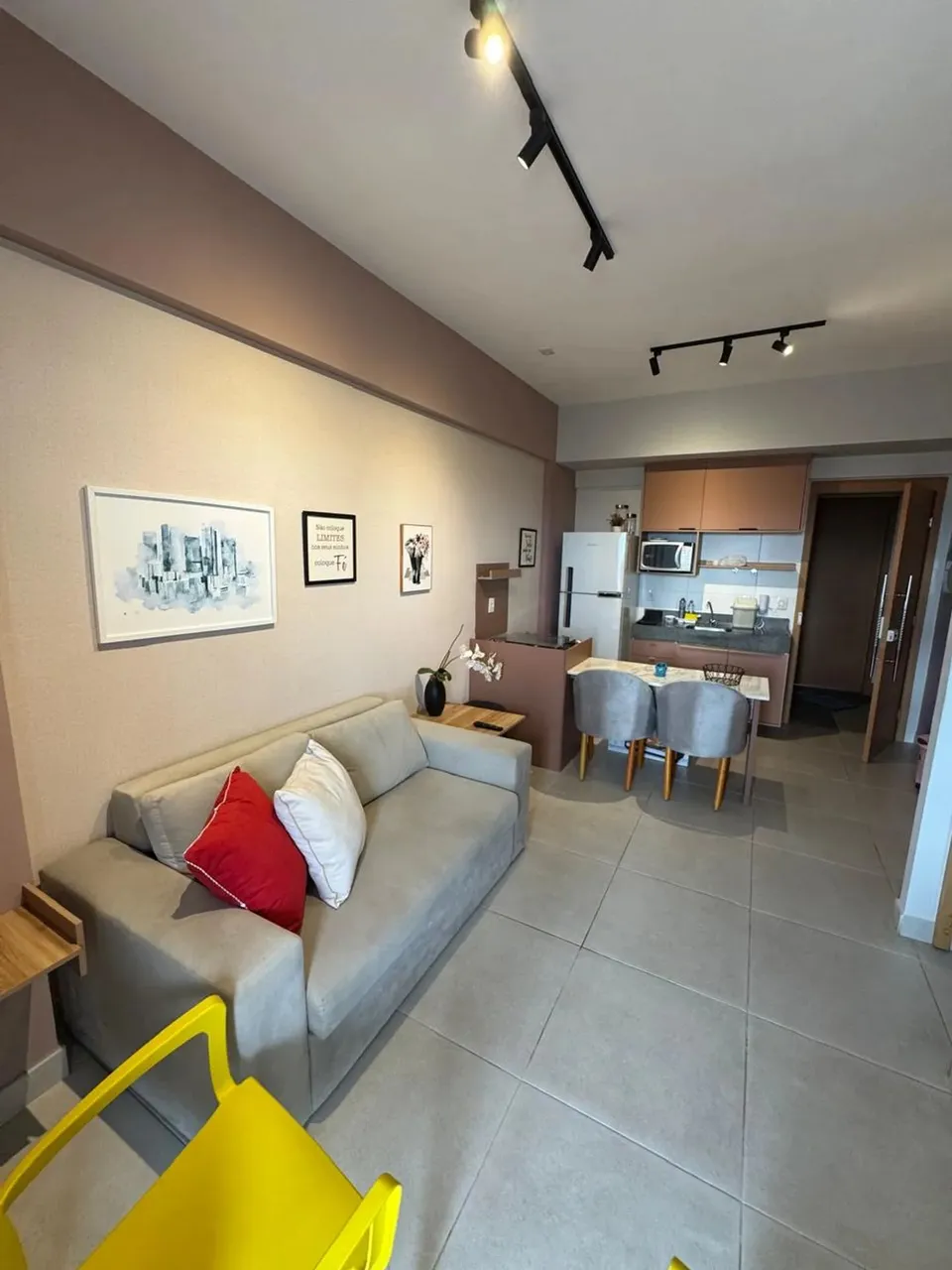Apartamento mobiliado no Unique Studio