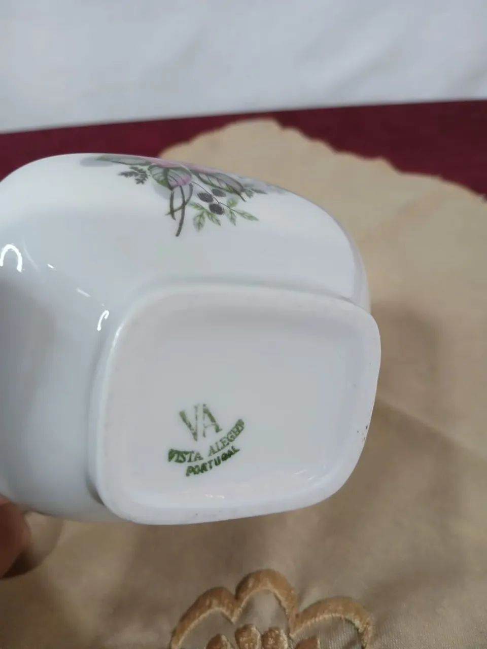 Antiga Cremeira Porcelana Vista Alegre - Foto 4