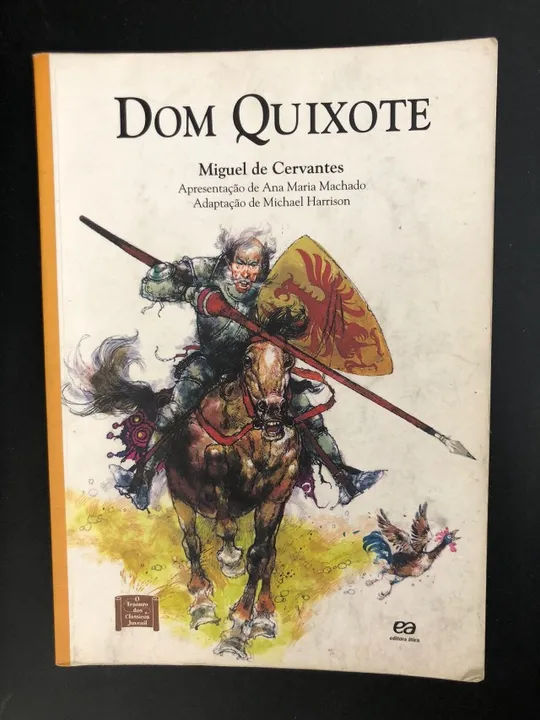 Livro "Dom Quixote" - Miguel de Cervantes