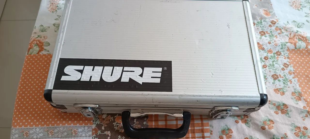 Microfone sem fio Shure SLX1 instrumento de sopro 