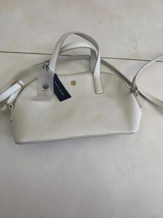Bolsa Tommy Hilfiger branca -nova