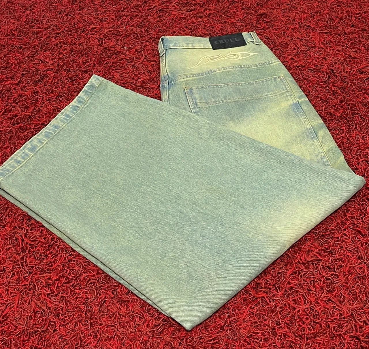 Calça Baggy Jeans Ewcruel Poison - Foto 3