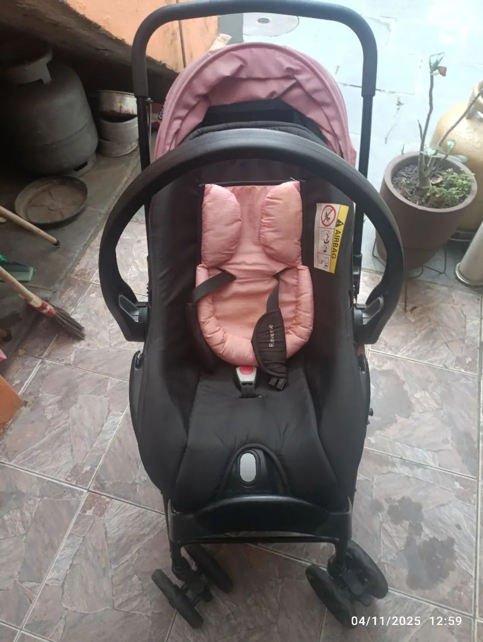 Complete baby stroller