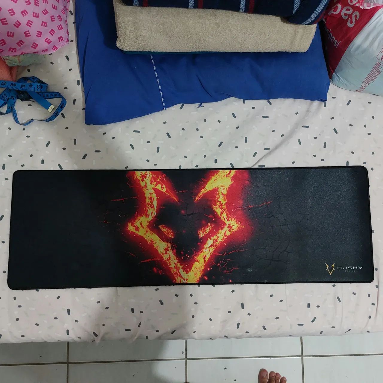 Mousepad Gamer Husky Gaming Storm, Fire, Speed, Extra Grande 900x290mm - Foto 2