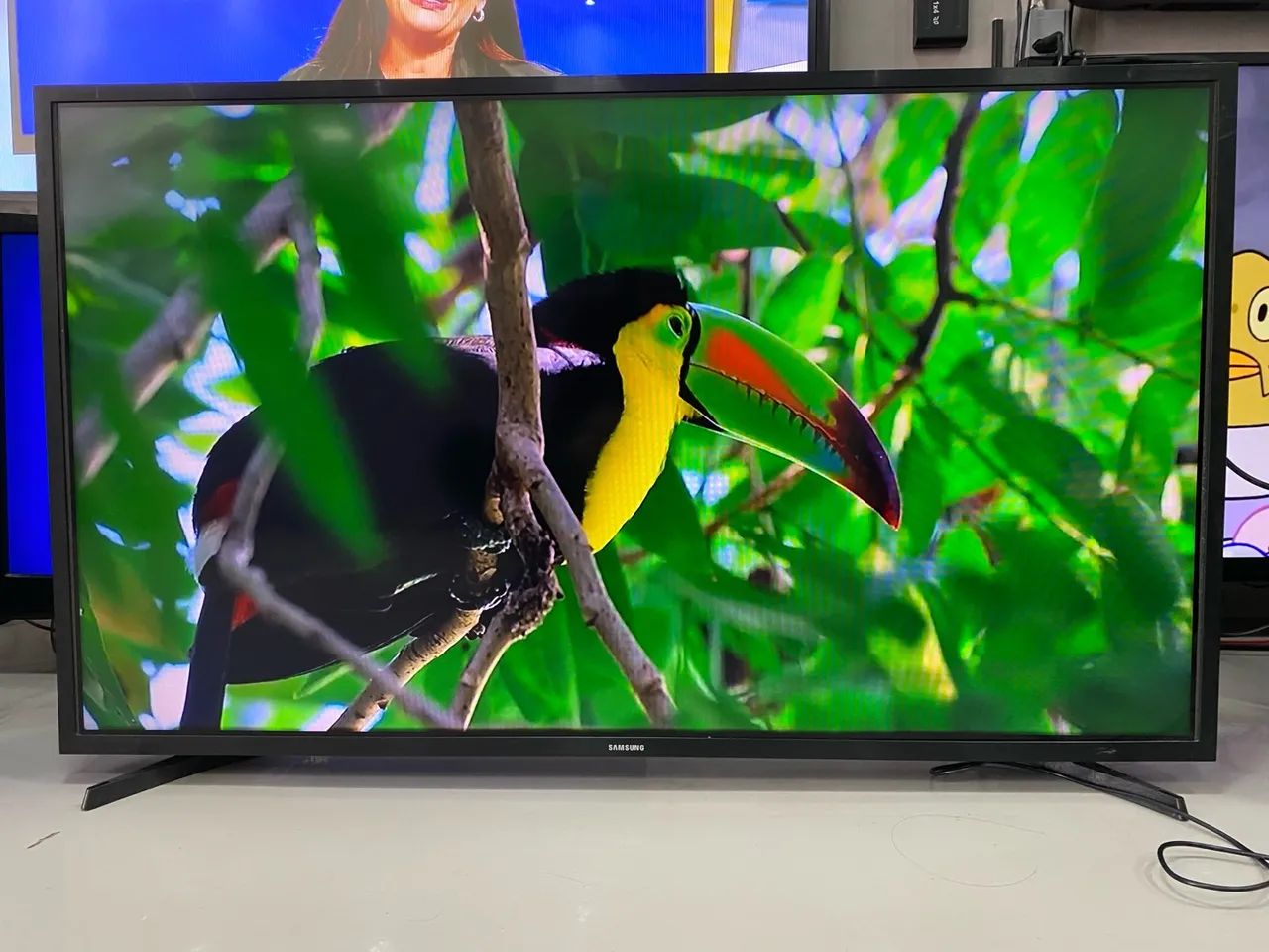 Tv Samsung smart led 43 polegadas funcionando perfeitamente! - Foto 2