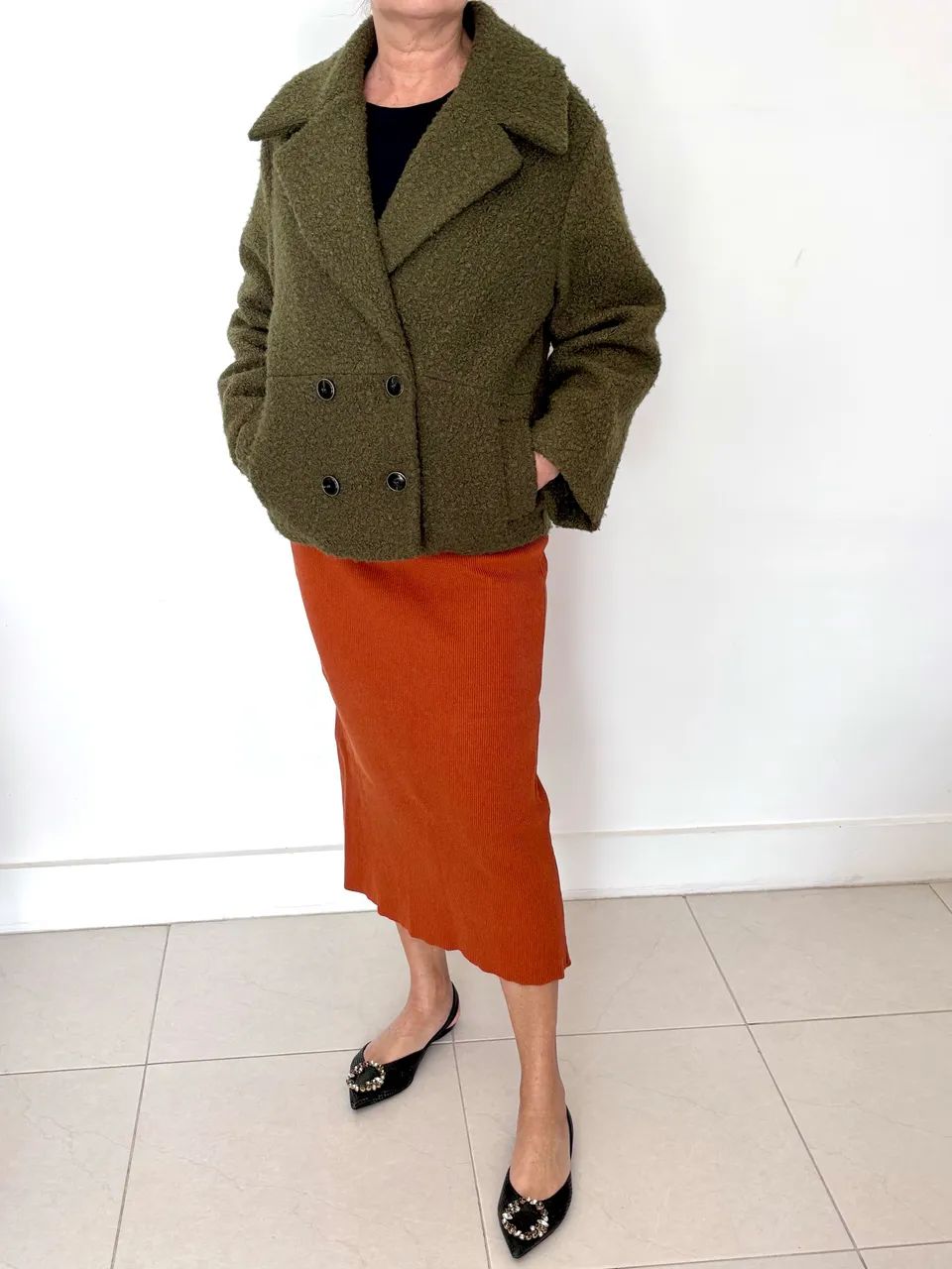 Casaco Feminino de Lã Renner - Foto 5