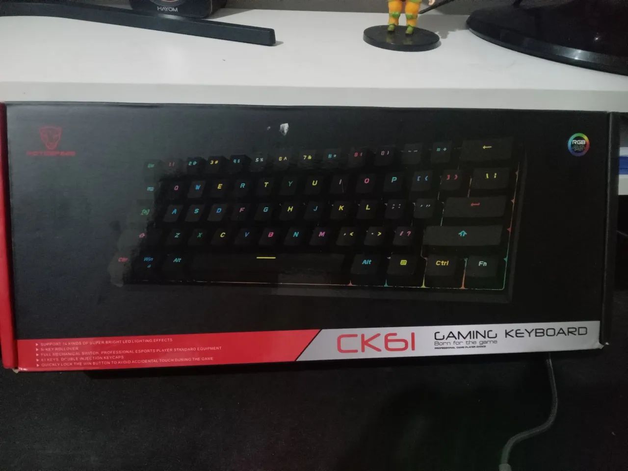 Teclado motospeed CK61 - Foto 4