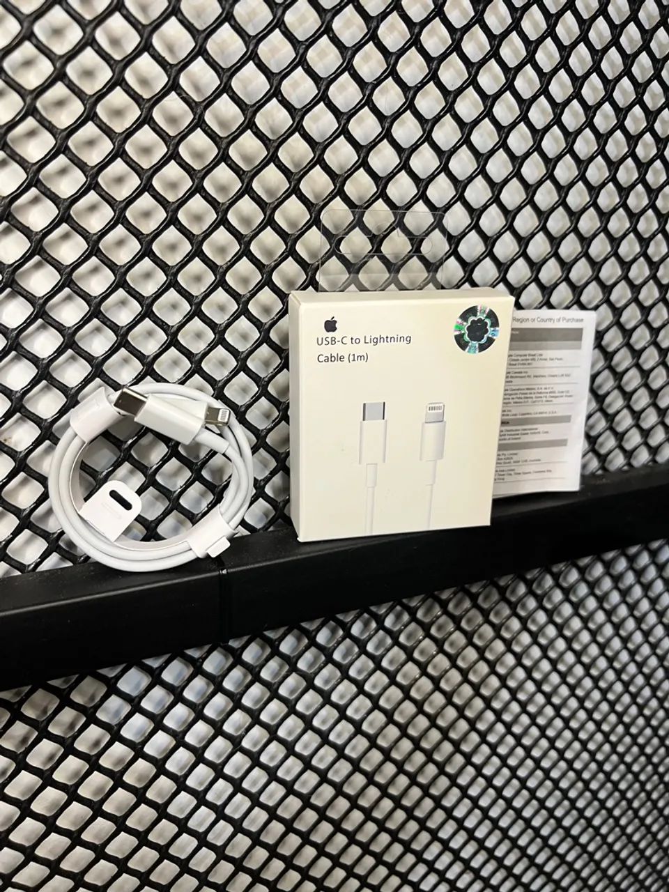 Cabo iPhone USB-C para Lightning Apple (1m) - Foto 3
