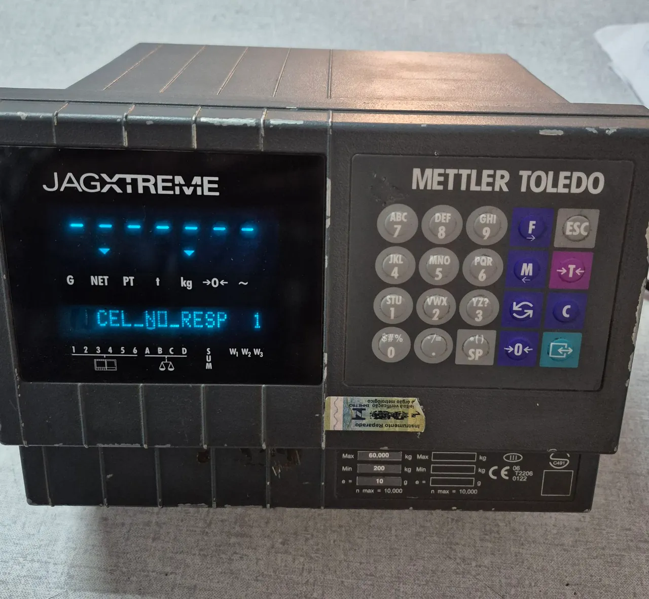 Indicador de Peso METTLER TOLEDO JAGXTREME
