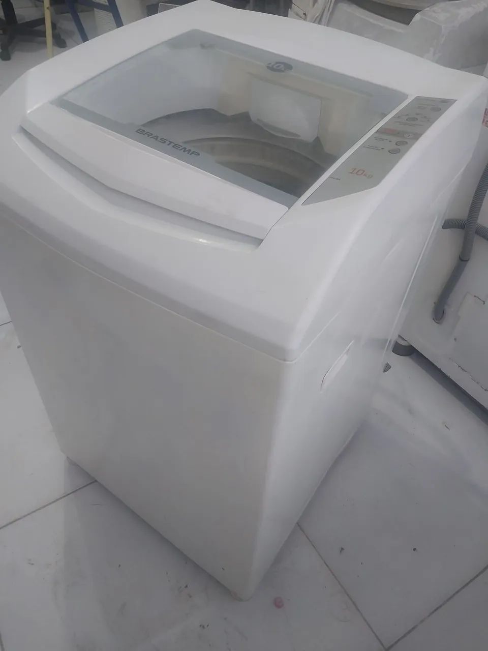Máquina de lavar Brastemp 10kg cesto inox  - Foto 3