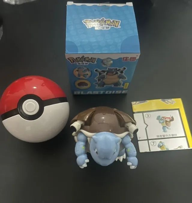 blastoise action figure pokemon takara tomy - Foto 2