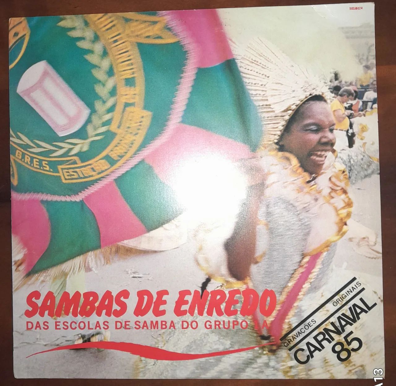 Vinil Sambas de Enredo - Carnaval 85 - Foto 2