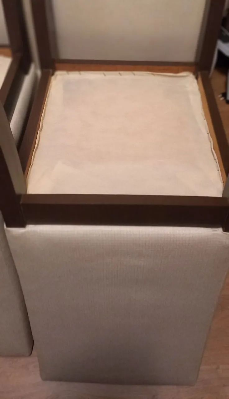 Conjunto de 4 Cadeiras de Jantar - Branco - Foto 3