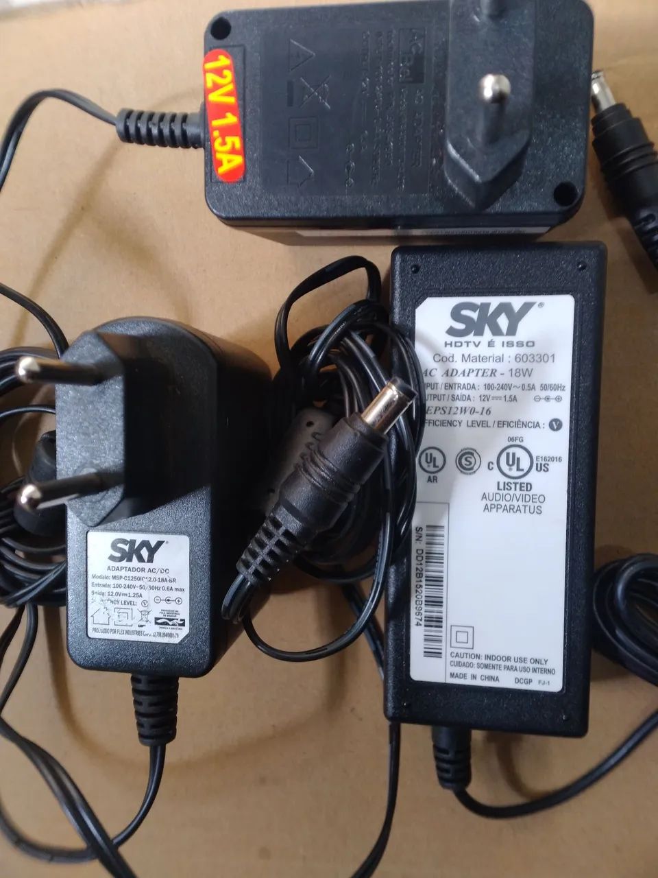 Fonte de alimentação 12v 