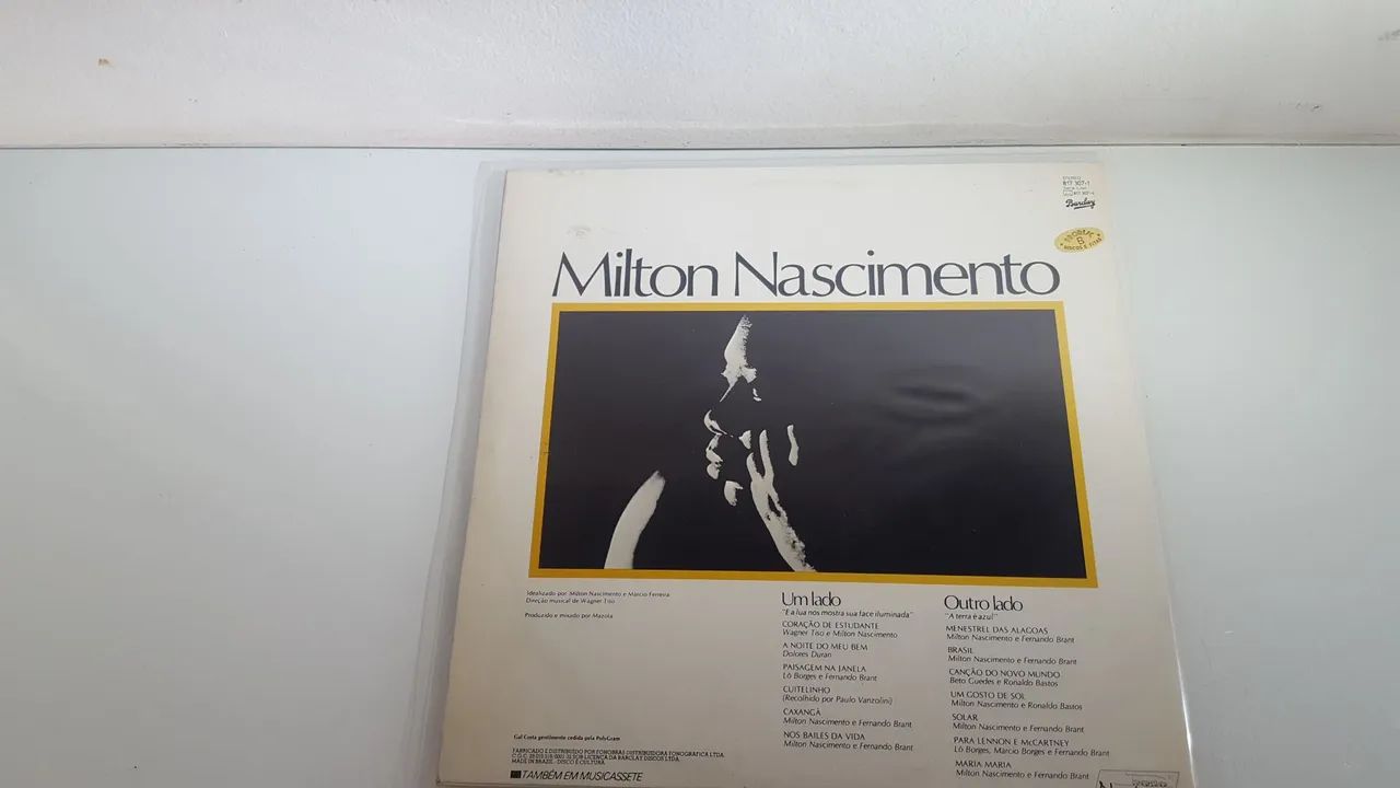 Vinil Milton Nascimento Ao Vivo - Foto 2