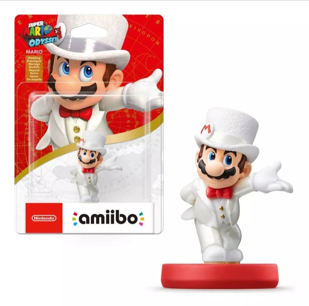 Amiibo Mario Wedding Nintendo (Novo/Lacrado)