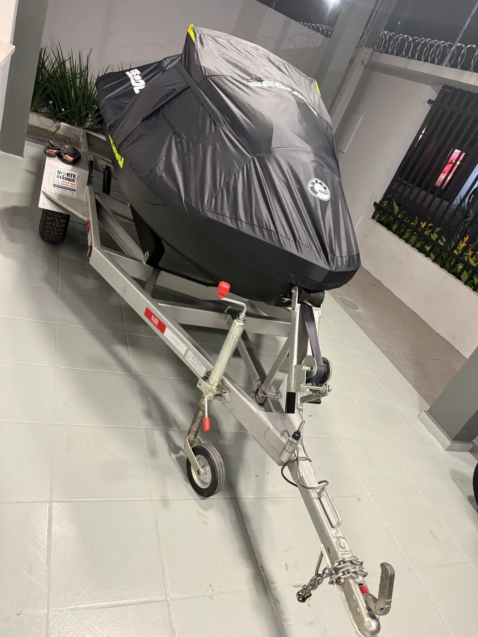 Jetski Seadoo GTi SE 170 27 horas de uso único dono com carrocinha emplacada - Foto 7