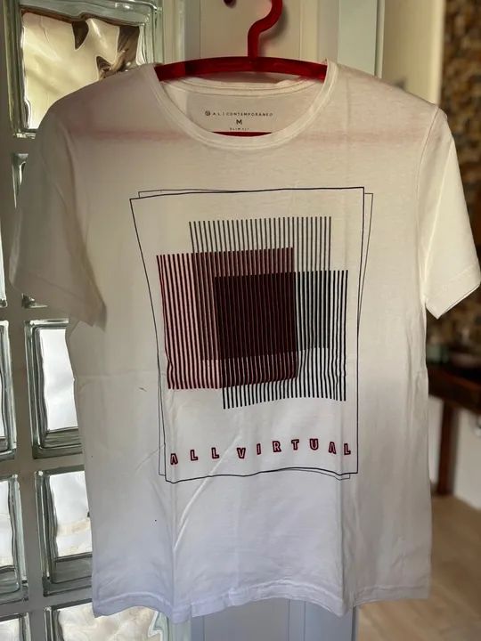 Camiseta All Virtual - M - Branca - Foto 4