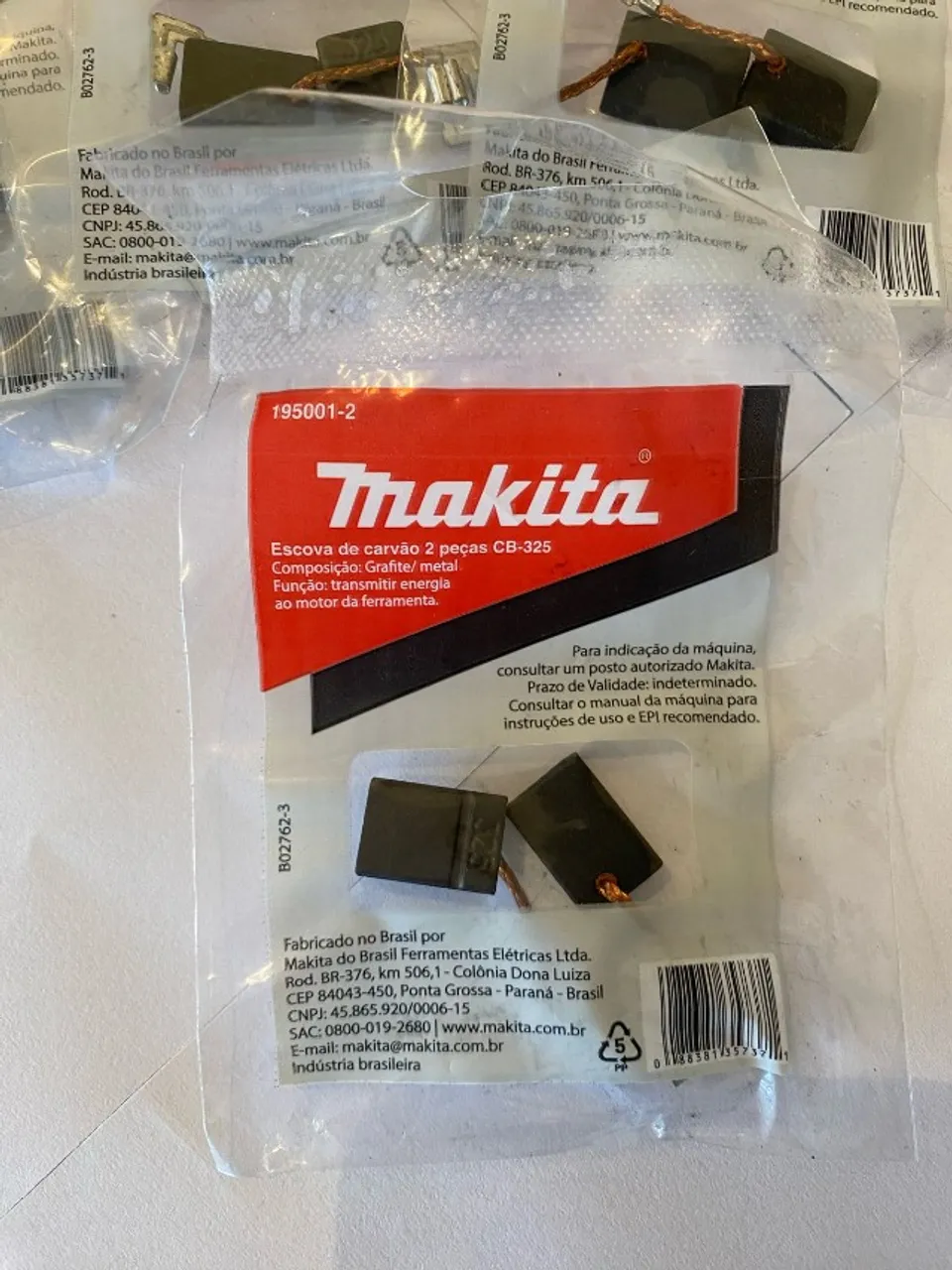 Vendo Escova De Carvão Makita CB-325 2 un.